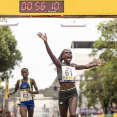 Viola Kosgei. Dez Milhas Garoto 2024.