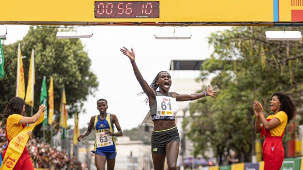 Viola Kosgei. Dez Milhas Garoto 2024.