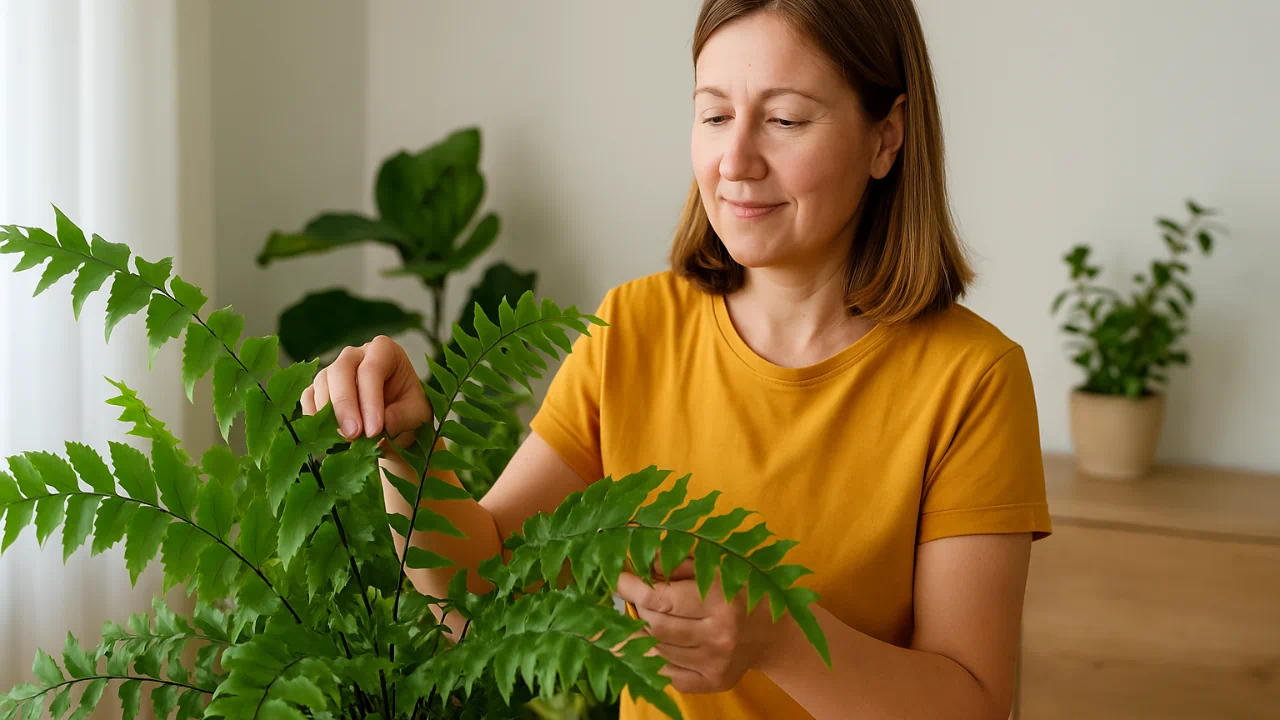 Donas de casa estão mantendo samambaia-rabo-de-peixe sempre verde e cheia de vida com 6 cuidados fáceis