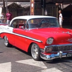 Chevrolet Bel Air Sport Sedan 4.3 V8 Powerglide - 1956 (Foto: Divulgação)