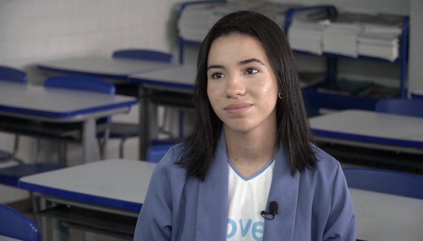 Estudante Bianca Verício