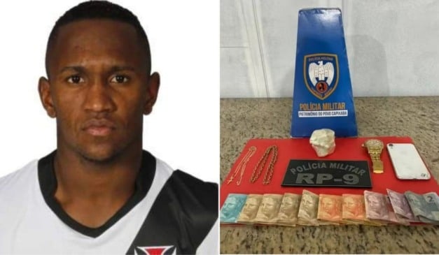 Ex-jogador do Vasco preso