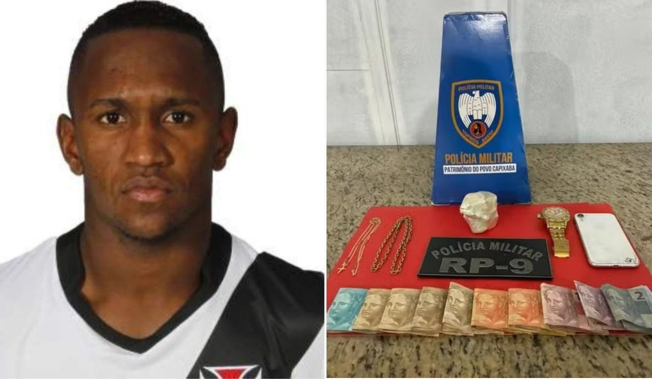 Ex-jogador do Vasco preso