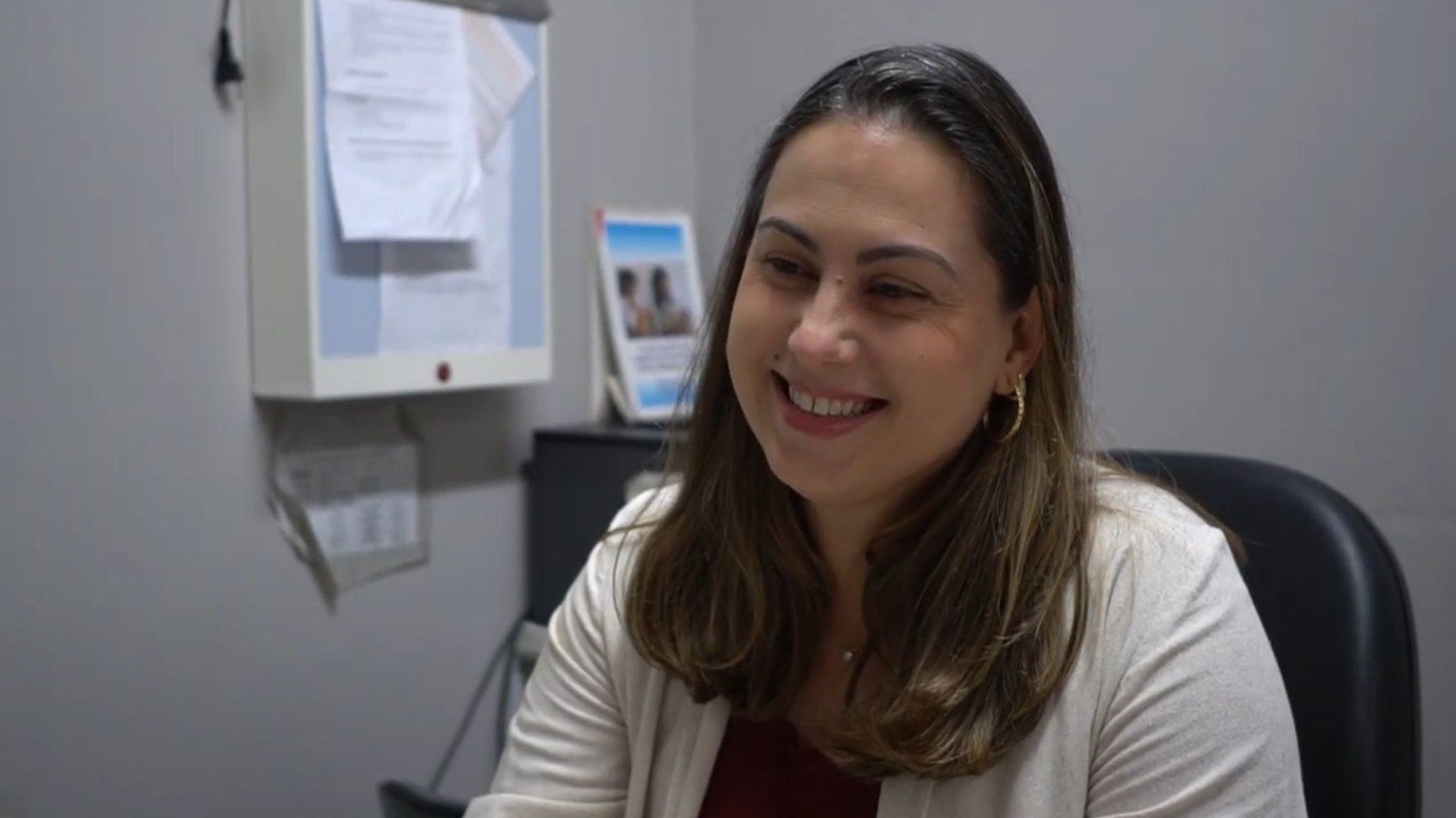 Patricia Vedova, subsecretária de Saúde de Vitória (Foto/reprodução: TV Vitória)