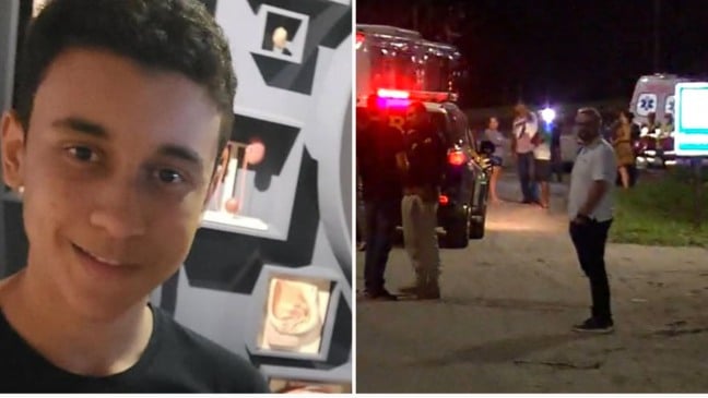 Lucas Pancini Machado morreu atropelado na noite desta terça-feira (Foto/reprodução: TV Vitória)