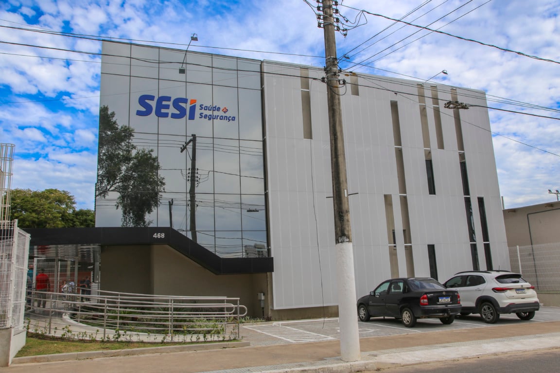 Unidade do Sesi Saúde e Segurança em Linhares. Foto: Findes/Divulgação