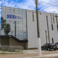 Unidade do Sesi Saúde e Segurança em Linhares. Foto: Findes/Divulgação