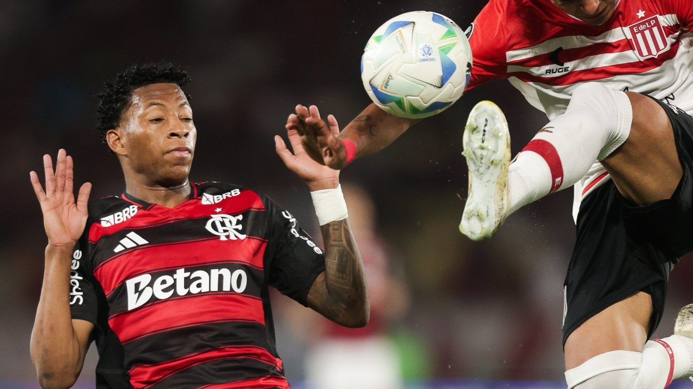 Libertadores. Flamengo x Estudiantes, Maracanã. 18/09/2025