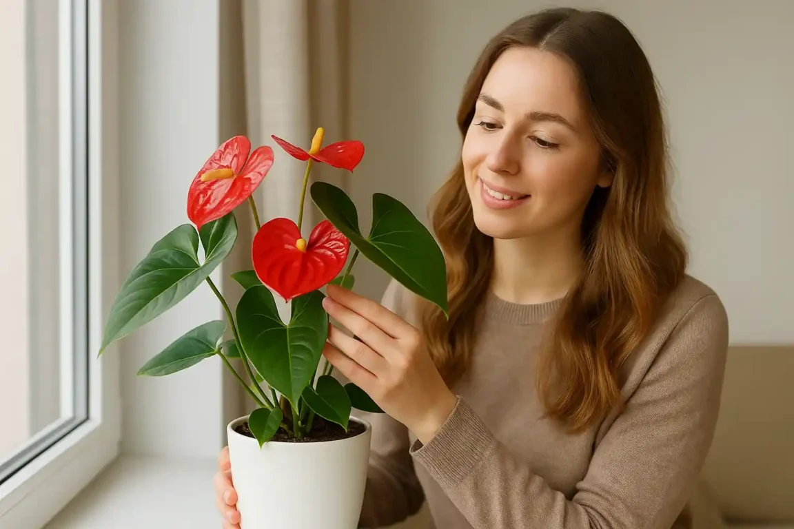 Flor-de-flamingo 5 segredos para florescer em ambientes internos