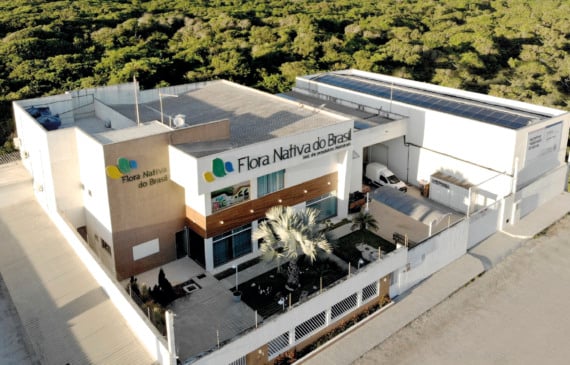 Unidade industrial da Flora Nativa. Foto: Flora Nativa/Divulgação