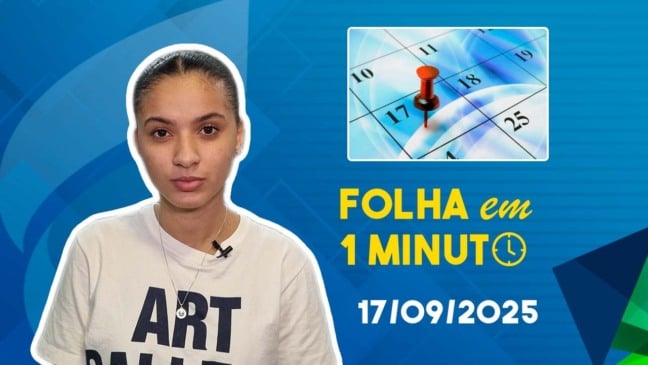 Folha em 1 Minuto 17-09-25