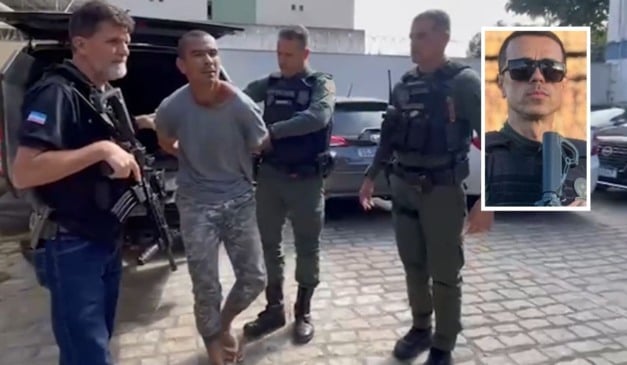 Gilvano de Jesus Conceição, preso pela morte do policial penal Alvino Corrêa Neto