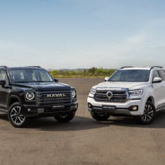 Haval H9 e Poer P30: modelos são aposta de vendas para ganhar ainda mais o mercado no Estado. Crédito: Divulgação