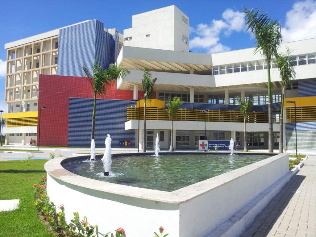 Hospital Estadual Dr. Jayme Santos Neves. Foto: Sesa/Divulgação