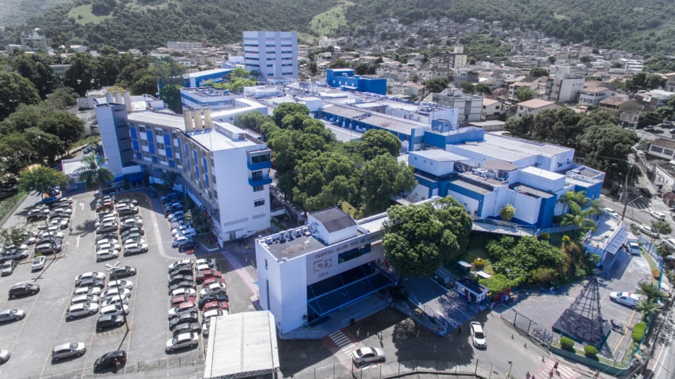 Vista do Hospital Santa Rita. Foto: Hospital Santa Rita/Divulgação