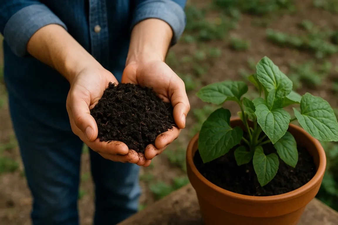 Húmus caseiro como fazer uma receita super eficiente para adubação orgânica das suas plantas
