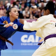 2025.09.22 - Brasilia/DF - Jogos da Juventude CAIXA Brasilia 2025 - Local: CICB - Judo - Feminino finais - 57kg - Gabriela Pereira (RJ) x Sophia Pereira (ES) - Foto: Abelardo Mendes Jr/COB