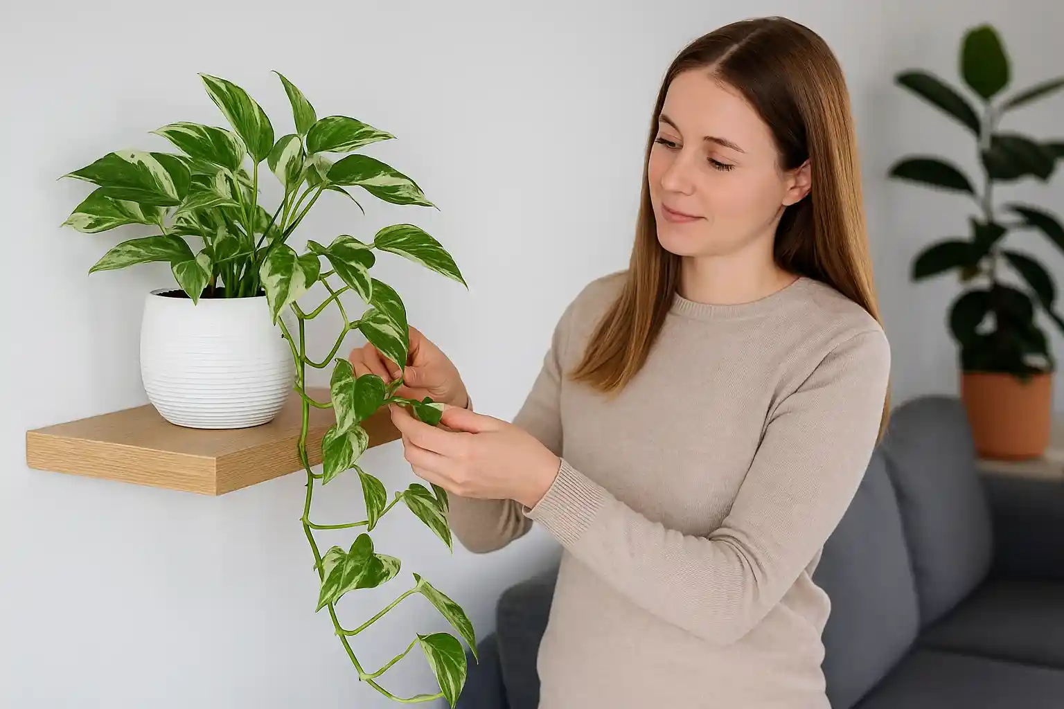 Jiboia branca 6 maneiras de usar no paisagismo