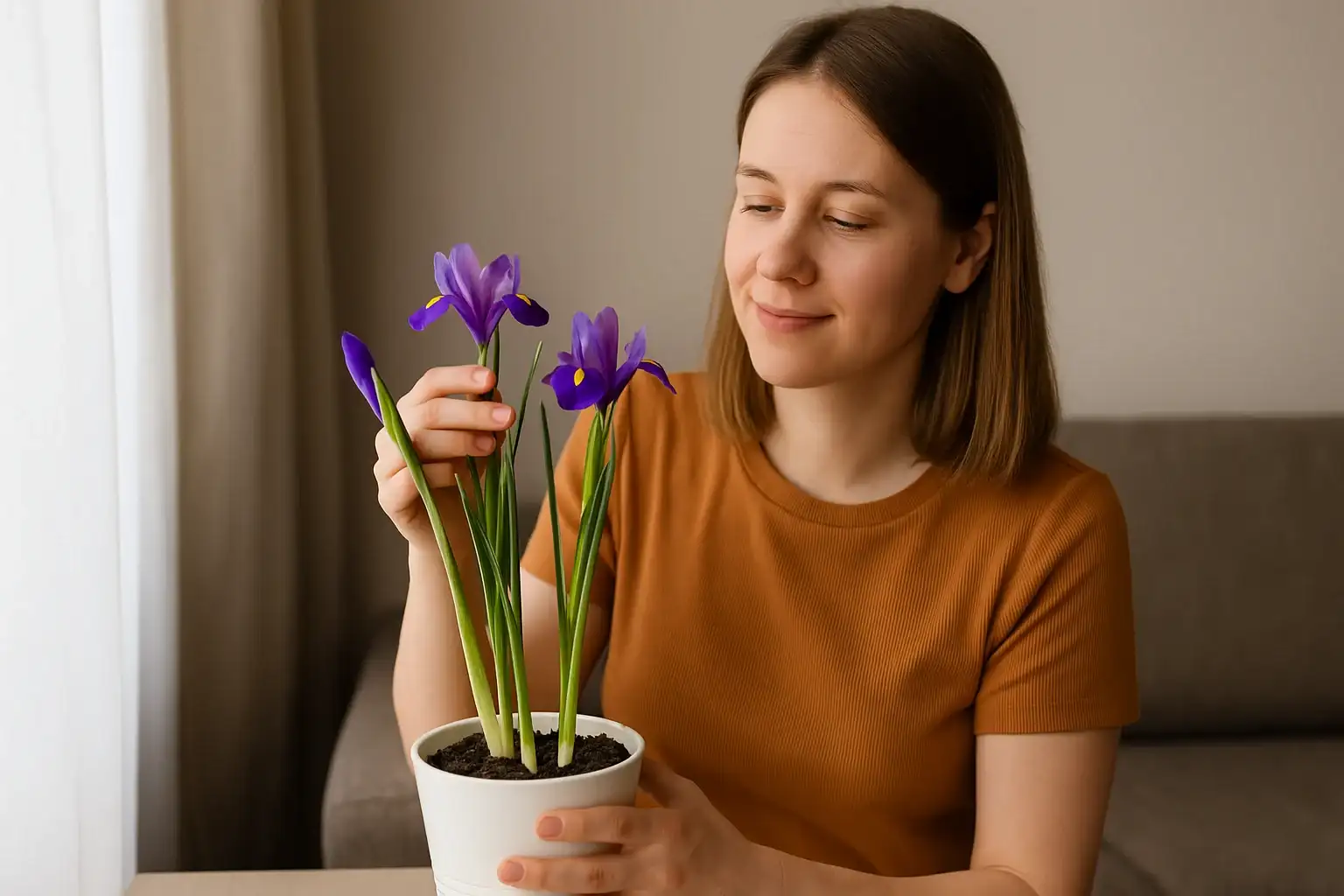 Lírio-roxo 7 passos para florescer com cores vibrantes