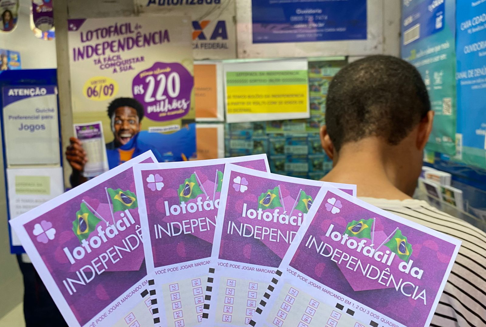 R$ 220 milhões: Lotofácil da Independência movimenta lotéricas; saiba ...