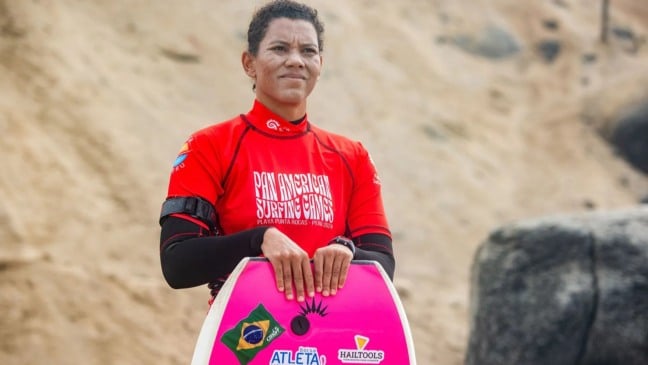 Maíra Viana. BOdyboarding
