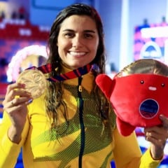 Mundial de Natação Paralímpica. Singapura. Mari Gesteira nos 50m livre