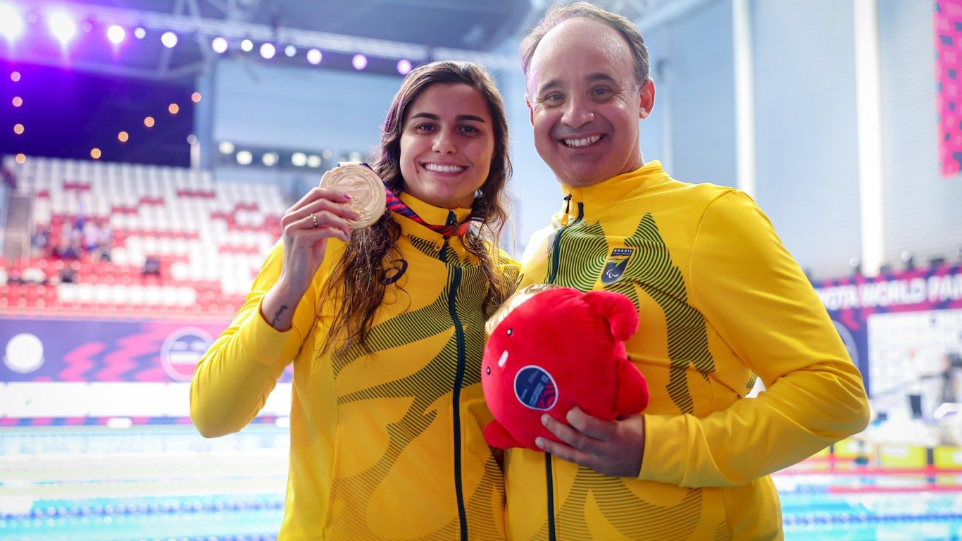 Campeonato Mundial de Natação Paralímpica. Singapura. 26/09/2025