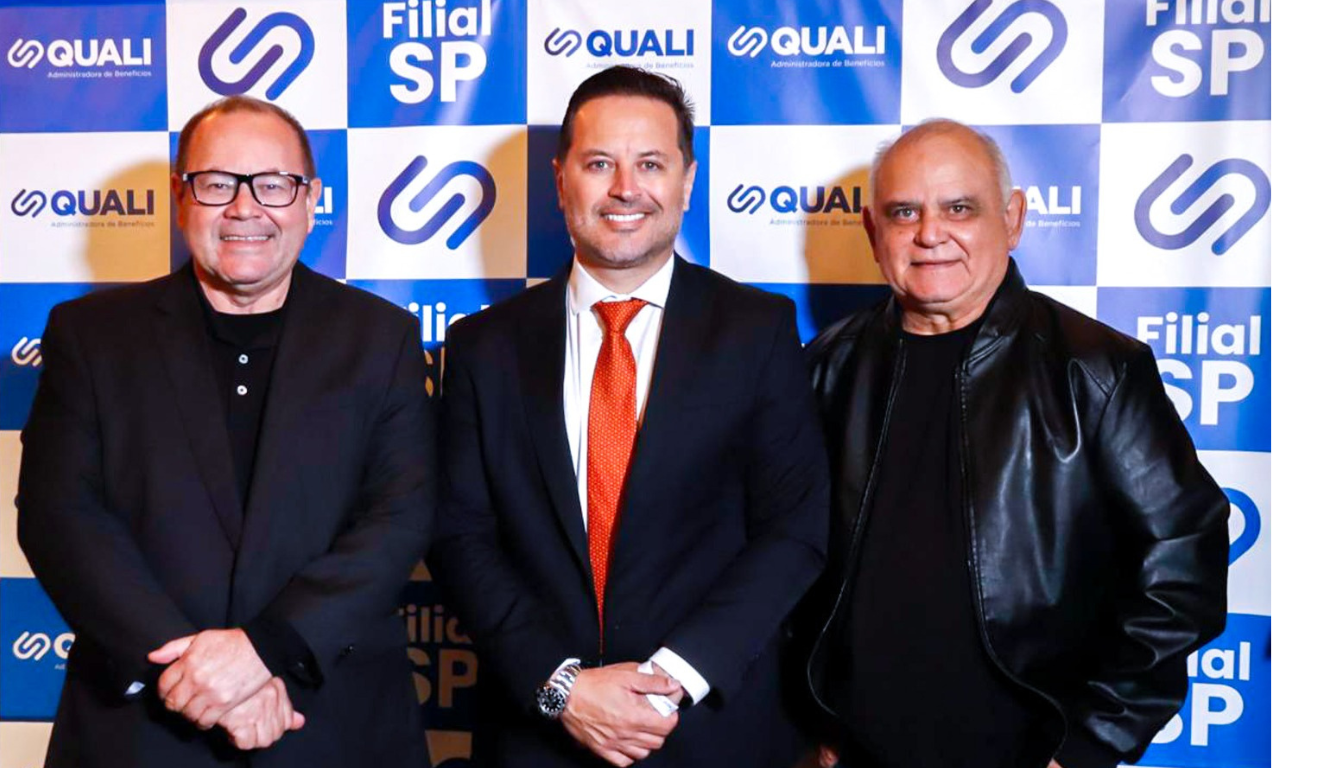 Jadeilson Fonseca, Diretor Executivo da Hapvida; Flávio Cirilo, CEO da QualiSaúde; e Albeci Rocha, Consultor de Negócios Estratégicos da Hapvida. Crédito: Divulgação Jadeilson Fonseca, Diretor Executivo da Hapvida; Flávio Cirilo, CEO da QualiSaúde; e Albeci Rocha, Consultor de Negócios Estratégicos da Hapvida. Crédito: Divulgação