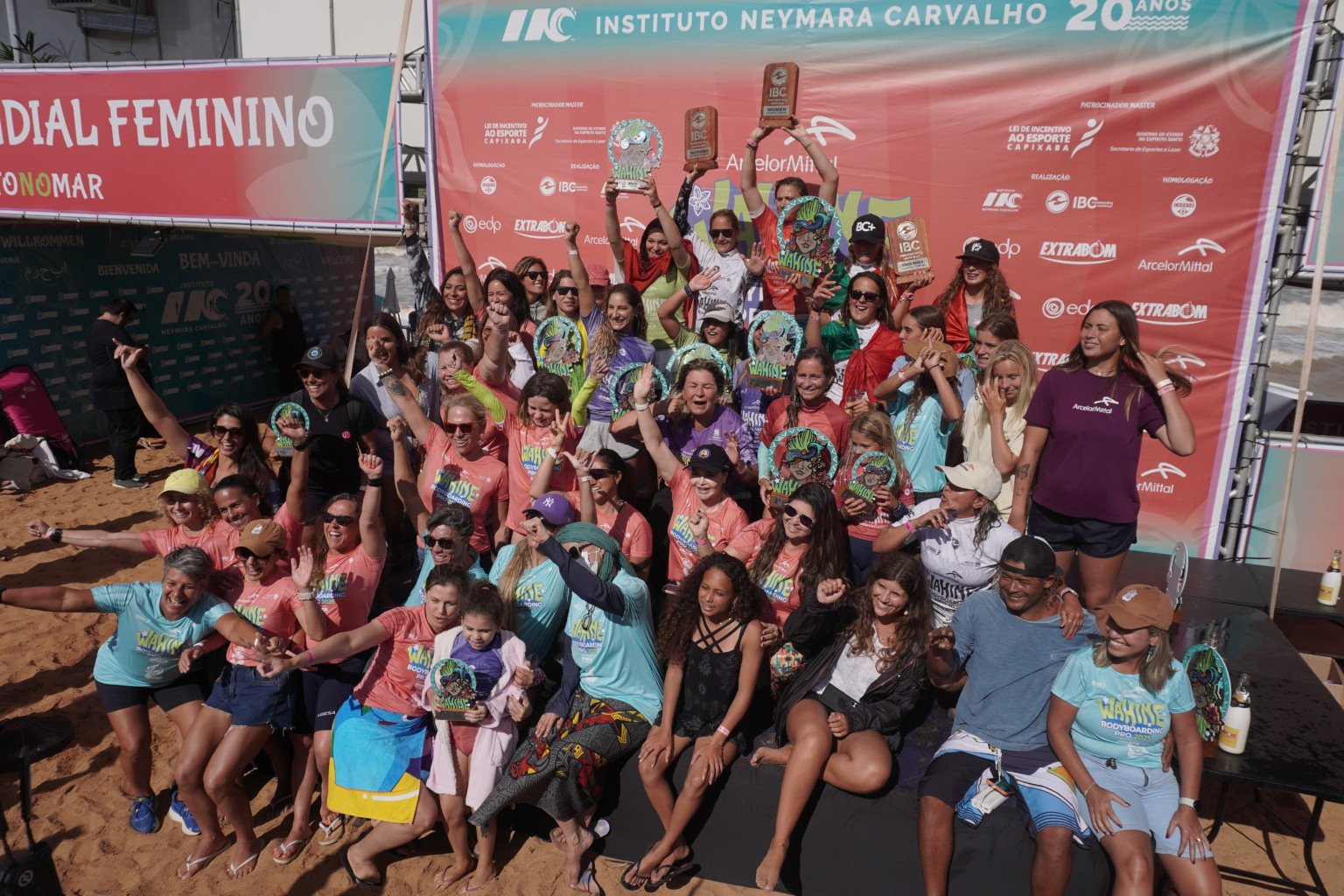 ArcelorMittal Wahine Bodyboarding Pro. Praia de Jacaraípe. Serra. 20/09/2025. Pódio.