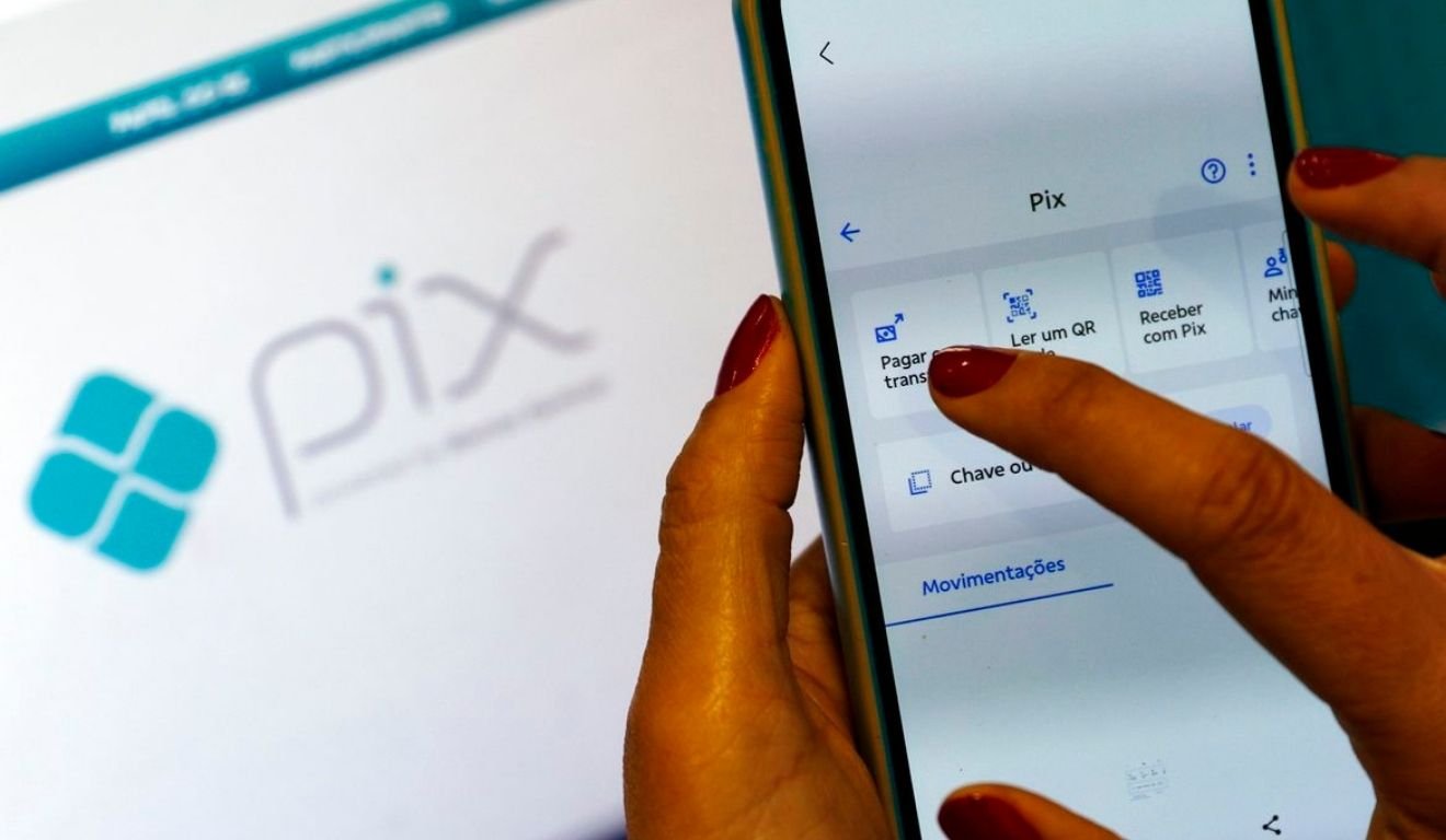 O botão antifraude do Pix estará no aplicativo da instituição financeira do cliente. Crédito: Bruno Peres/Agência Brasil