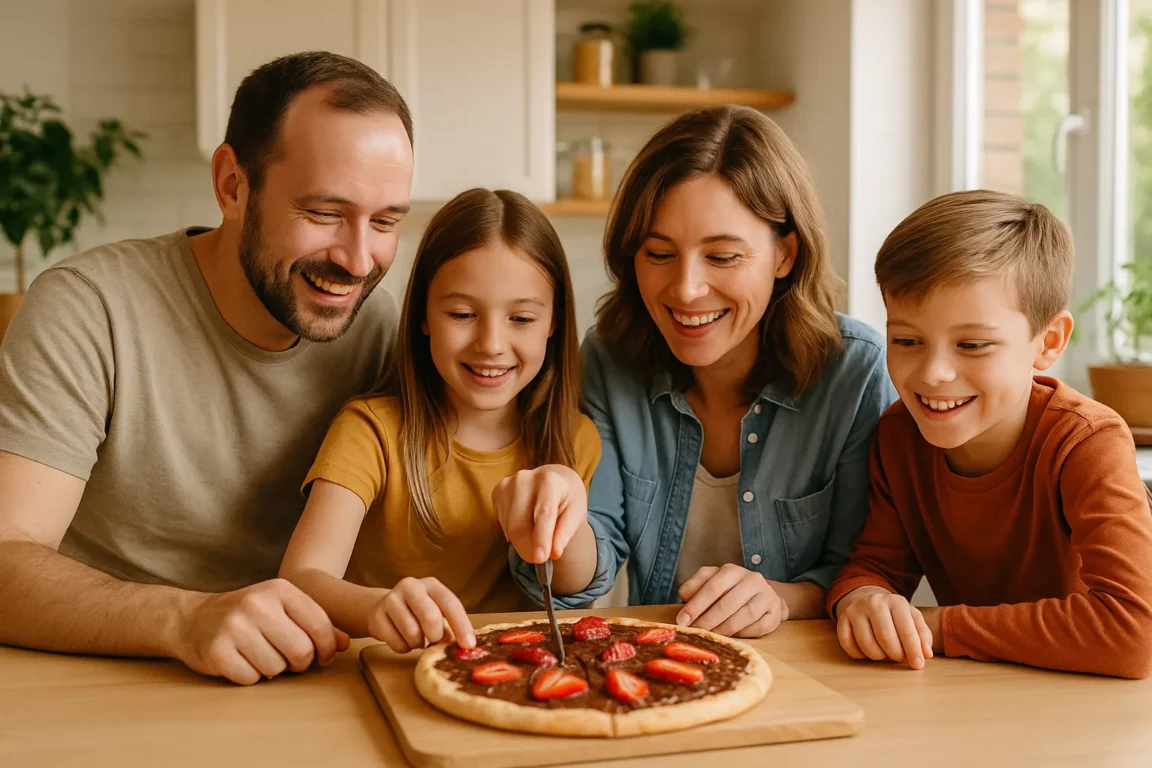 Pizza doce fácil e diferentona que surpreende qualquer convidado e fica pronta em poucos minutos