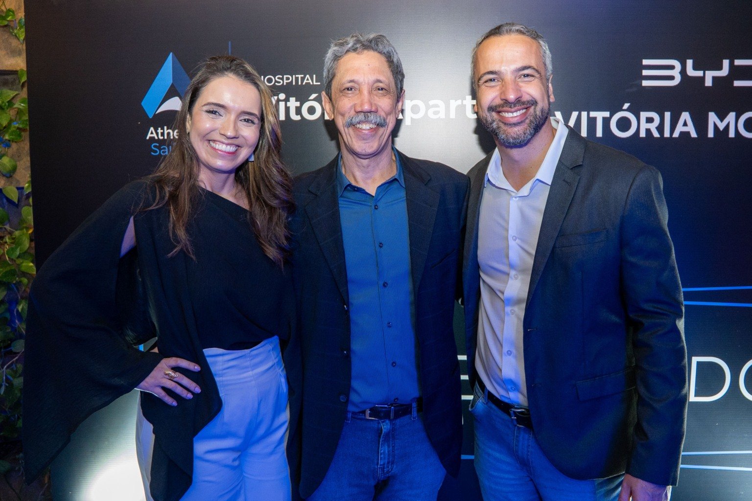 Polyana Guerra, Paulo Melo e Rogério Rosário