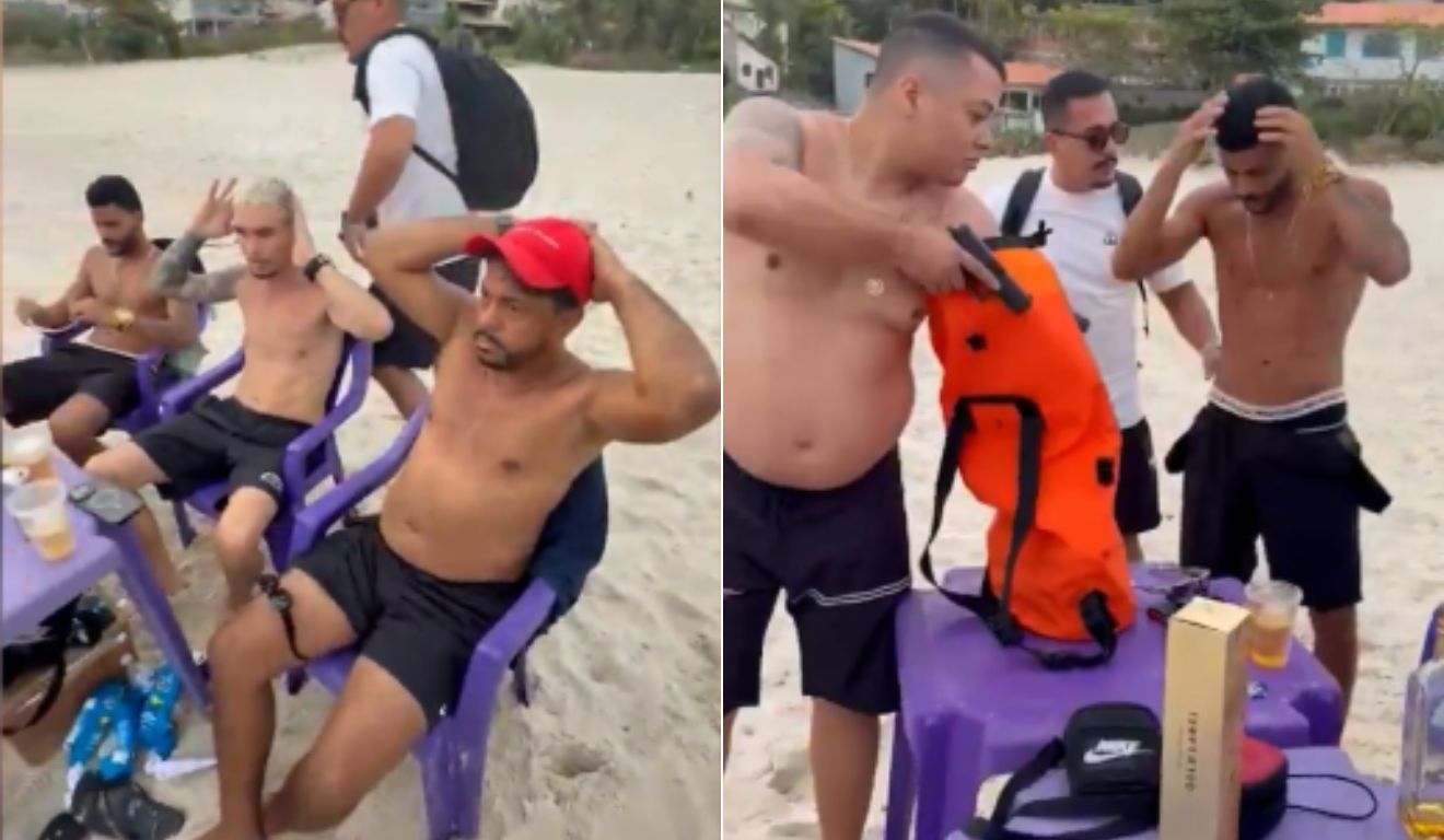 Líder do Comando Vermelho é preso enquanto bebia uísque em praia de Niterói