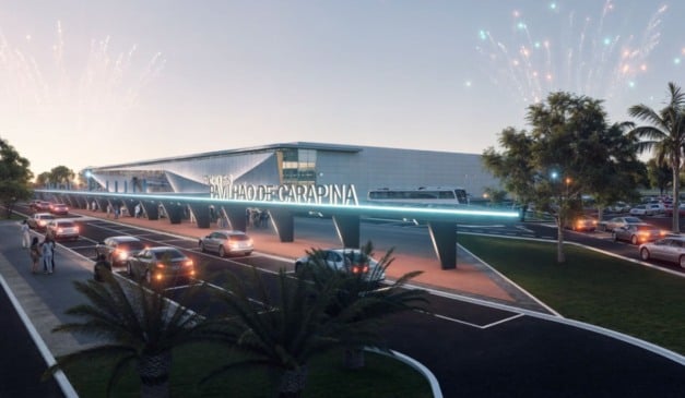 Projeto do futuro Pavilhão de Carapina