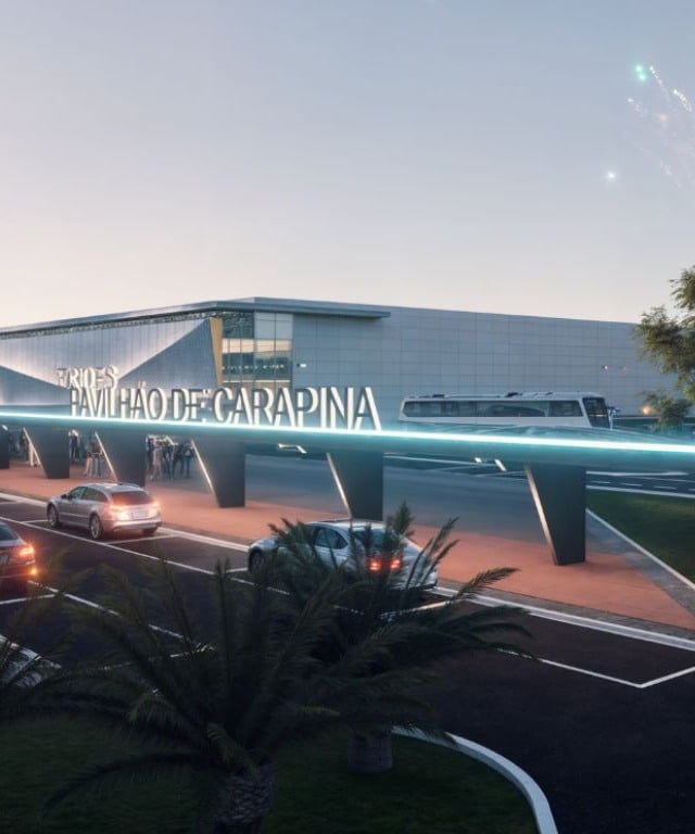 Projeto do futuro Pavilhão de Carapina