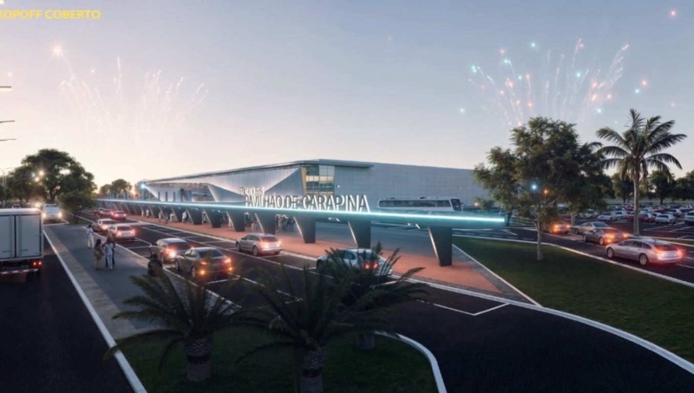 Projeto do novo Pavilhão de Carapina