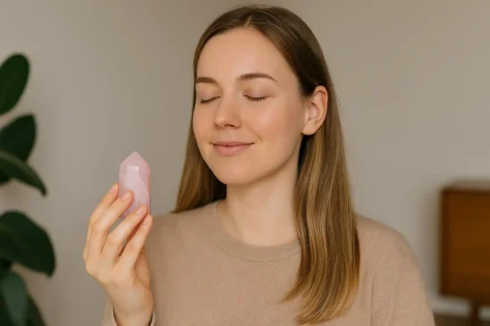 Quartzo rosa e amor-próprio como usar no dia a dia