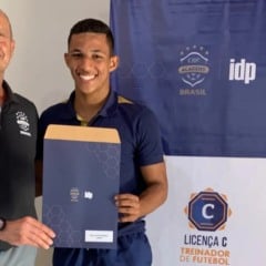 Técnico mais jovem do Brasil. Raul Victor Junker
