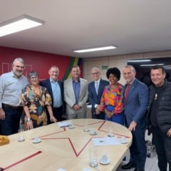 Reunião da cúpula petista capixaba com o presidente nacional do PT, Edinho Silva (foto: Ascom/Fabiano Contarato)