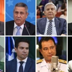 Jair Bolsonaro, Walter Braga Netto, Augusto Heleno, Anderson Torres, Mauro Cid, Alexandre Ramagem, Almir Garnier e Paulo Sérgio Nogueira foram condenados. Montagem Folha Vitória: Reprodução/ Instagram Jair Bolsonaro,