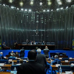 Sessão deliberativa no Plenário do Senado Federal
