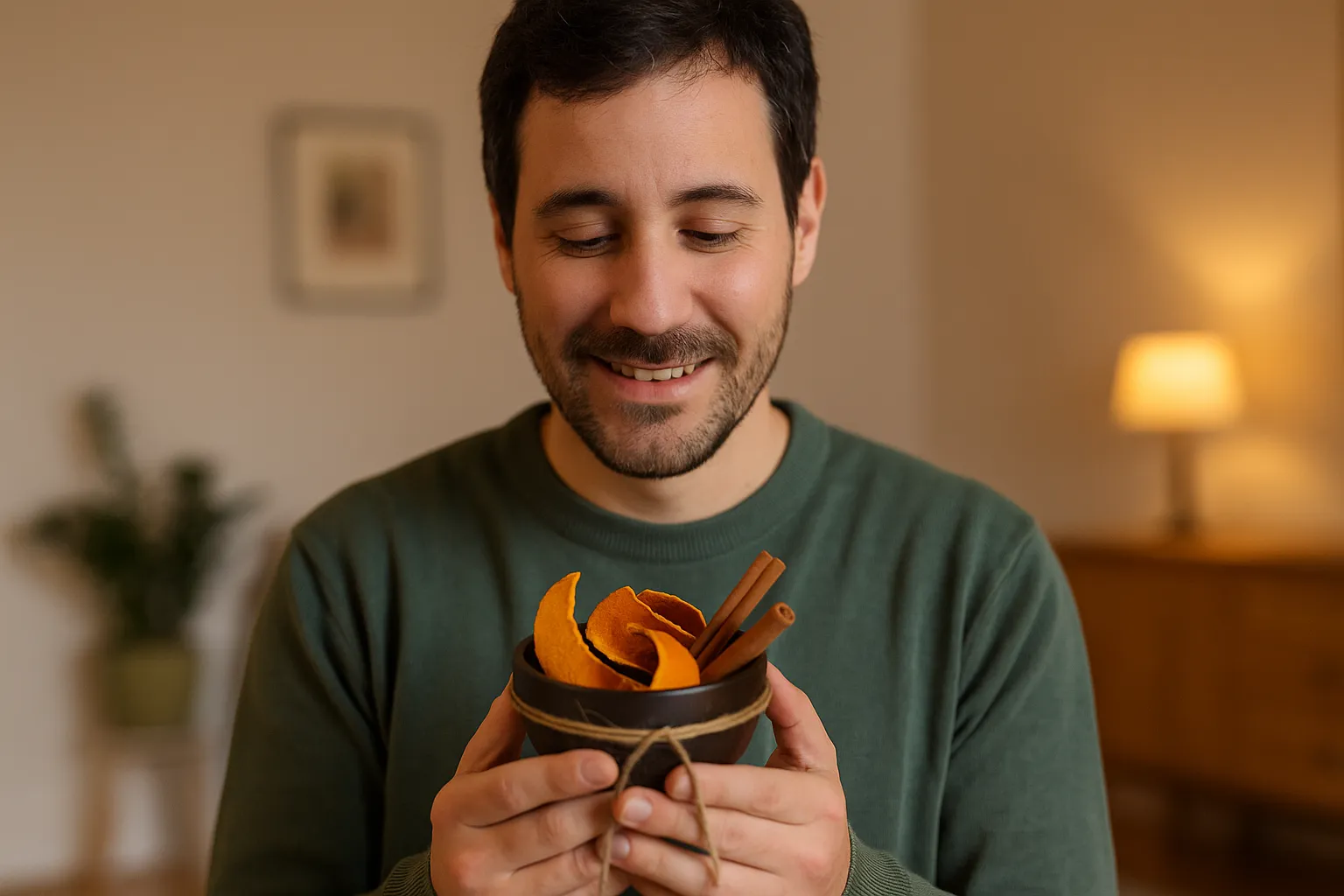 Simpatia com canela e casca de laranja melhora o ambiente