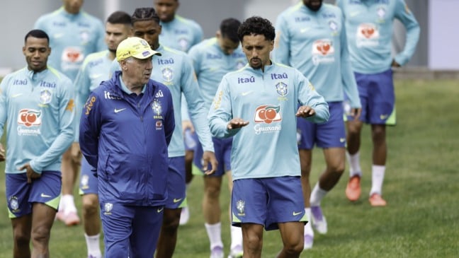 Treino da Seleção Brasileira