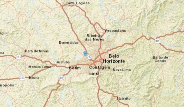 Foto: Reprodução/Centro de Sismologia USP