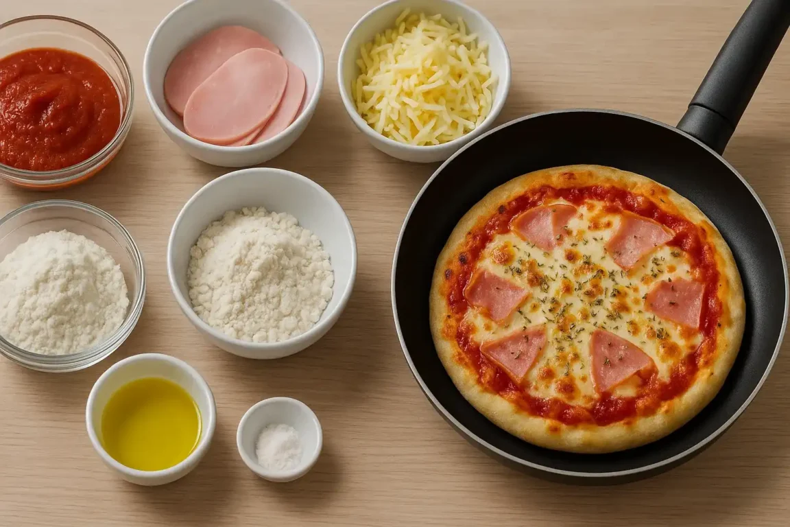 Veja 4 receitas de pizza de frigideira feita em apenas 10 minutos