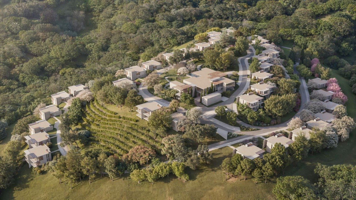O empreendimento Vive Le Vin, lançado pela Invite Inc. em Pedra Azul (Foto:Reprodução)