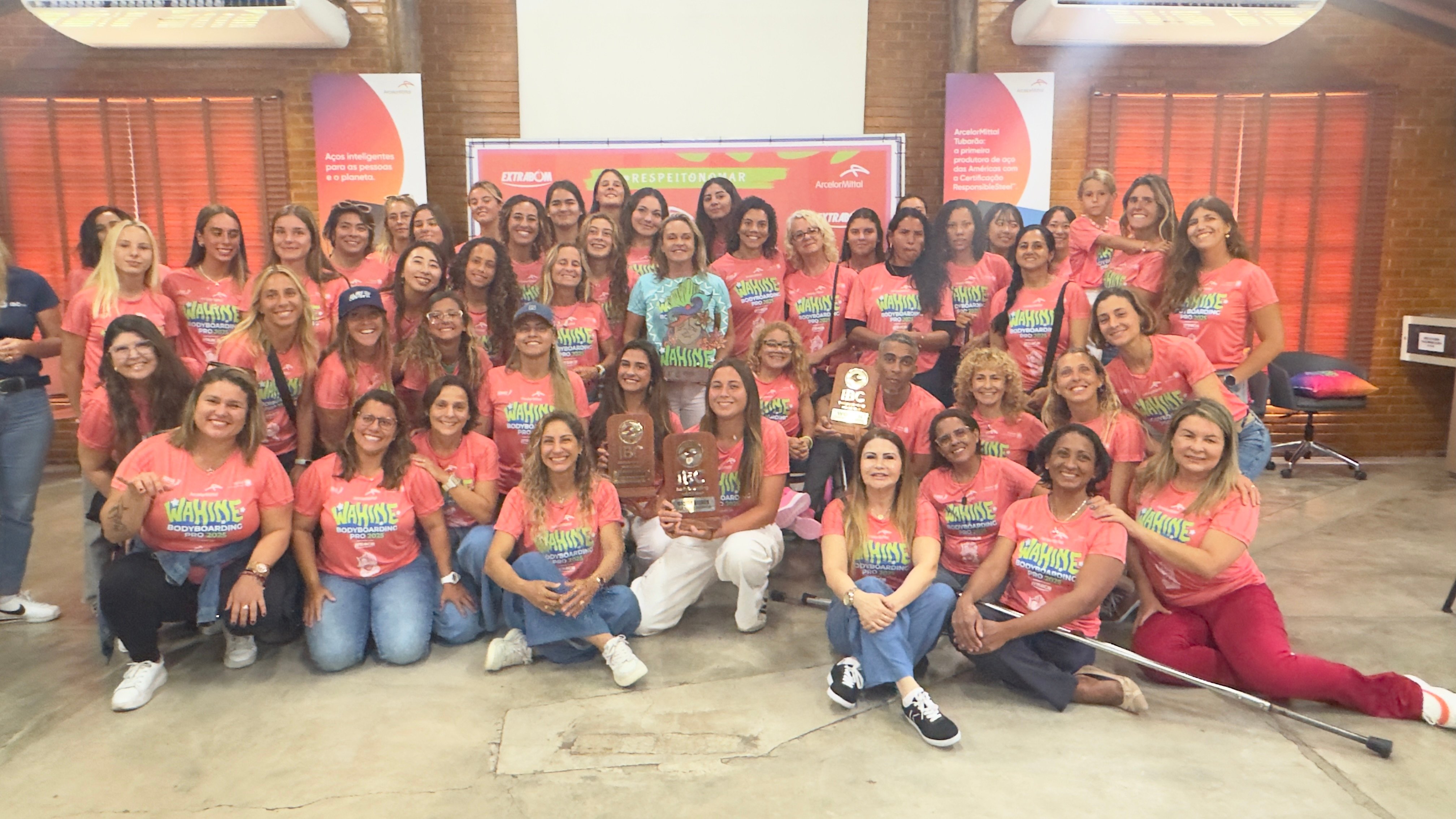 ArcelorMittal Wahine Bodyboarding Pro: coletiva de imprensa