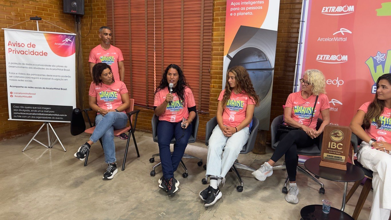 ArcelorMittal Wahine Bodyboarding Pro. Coletiva de Imprensa