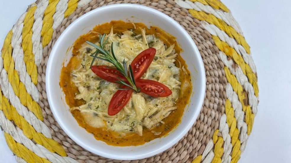Escondidinho de Abóbora. Foto: Roberta Salgueiro