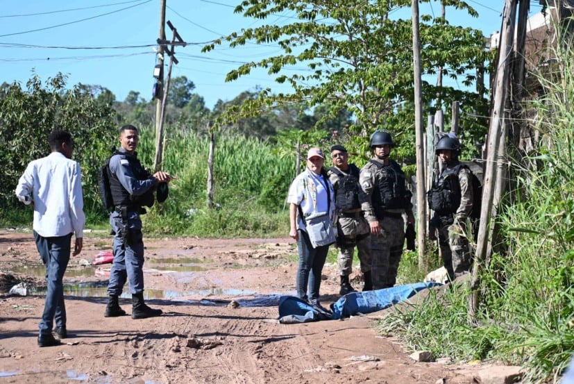 reintegração de posse vila esperança (Foto: Thiago Soares)